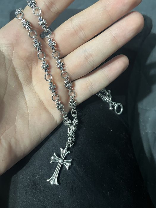 Chrome Hearts Cross Pendant Chain Opium