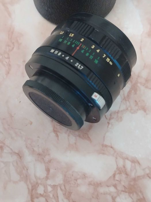 Обектив Zenitar-M 1.7/50mm KMZ Auto/MANUAL с винтова монтировка M42 Zenit