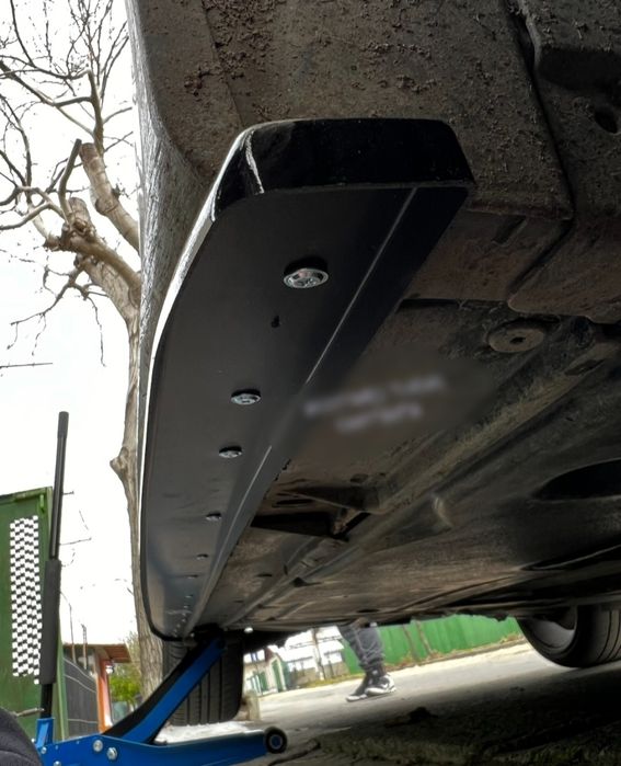 Prelungire Lip Extensi Praguri BMW Seria 3 F30 F31 Negru Lucios