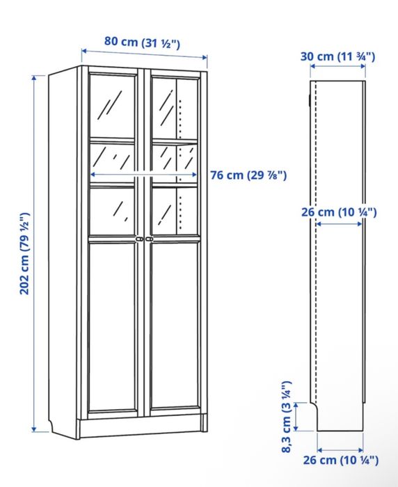 Шкаф икеа книжный ikea