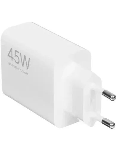Зарядное устройство Xiaomi 45W, белое, с кабелем USB‑C