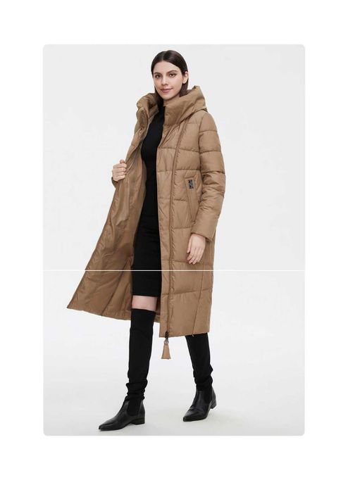 Fas lung marimea 36, nou, calitate deosebita, culoare maro