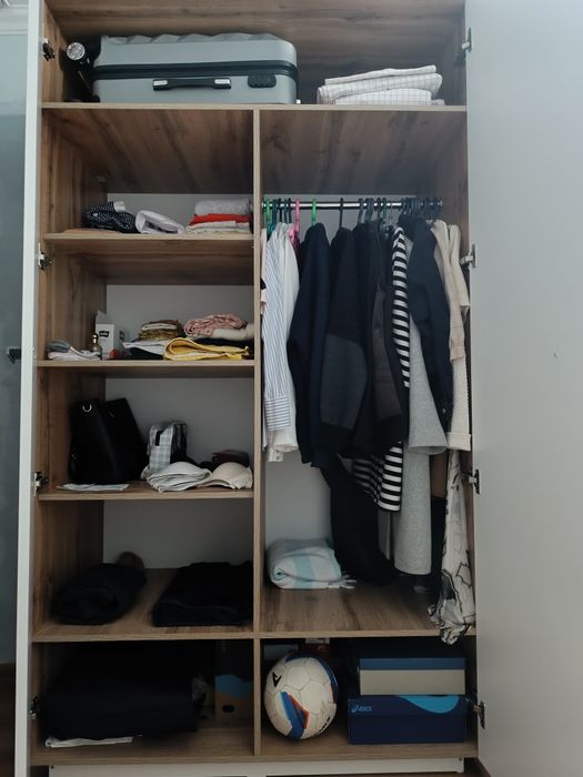 Шкаф для одежды с комодом