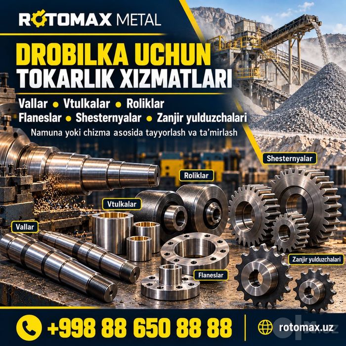 Tokar hizmati/ токарные услуги/ деталь на заказ/ токарь/ tokar