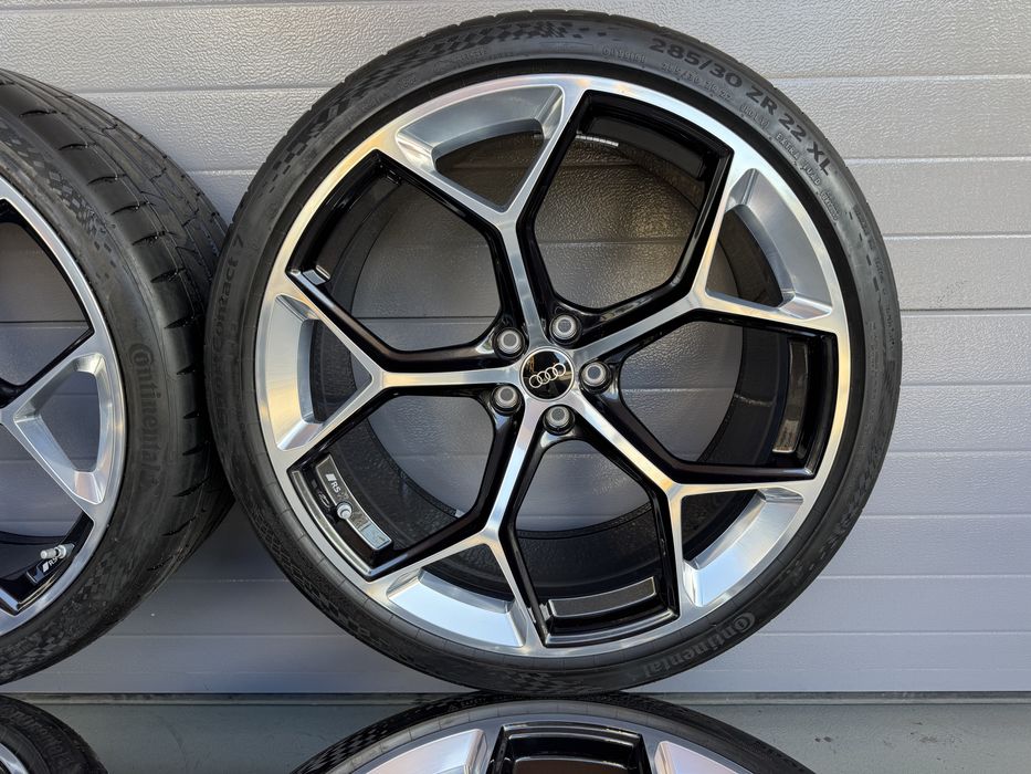 Jante Originale Audi RS6 RS7 4K C8 R22 echipate vara noi 285/30/22 noi