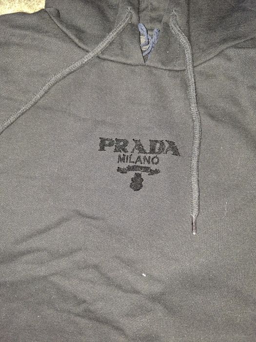 суитшърт с качулка Prada