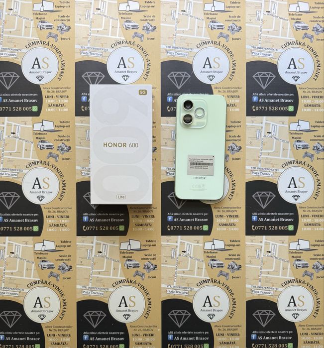 Honor 600 Lite 5G 256Gb 8Gb Ram Green ca Nou la cutie