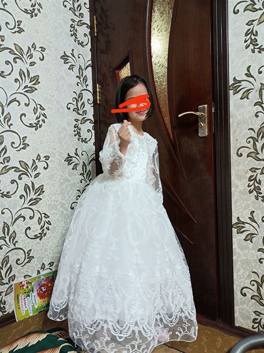 Oq koʻylak 7 ili 8 yoshlarga tõğri keladi arzon qilib beramiz