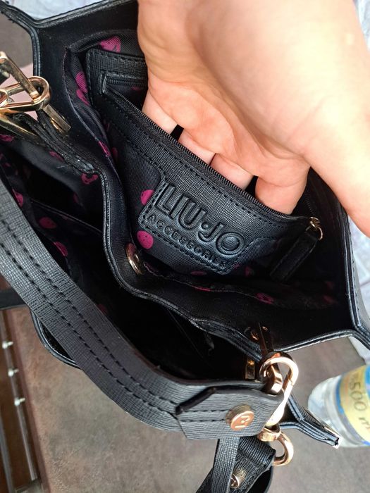 дамска чанта Liu Jo,черна чанта,лио джо