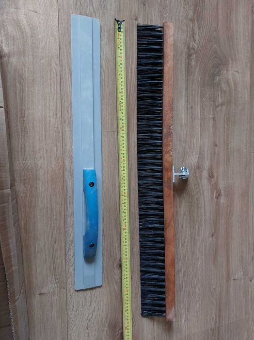 Магнезиева маламашка и четка за ресане на бетон