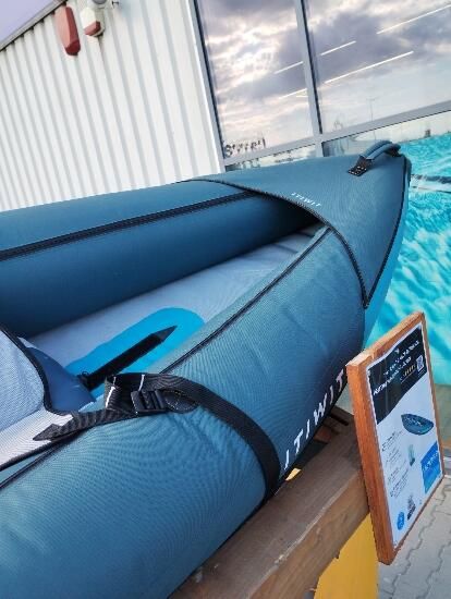 Caiac-canoe gonflabil pentru plimbări 2/3 - produs resigilat Decathlon