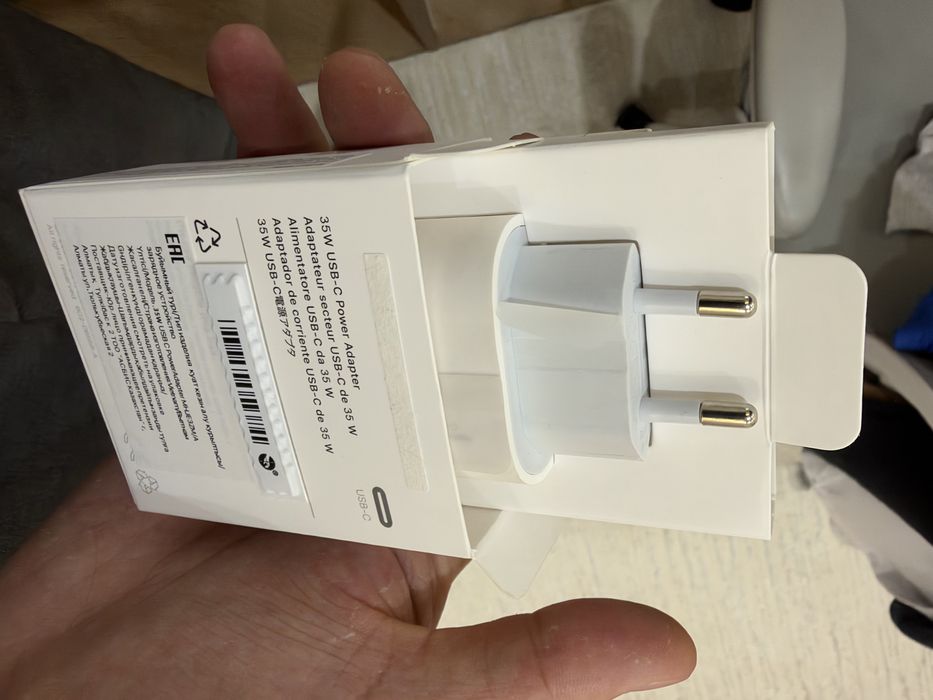 Блок зарядки apple 35w
