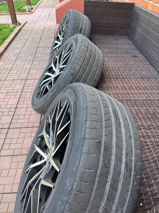 Set jante aliaj R18 5x100+ anvelope Hankook Ventus Prime 3 225/55 R18