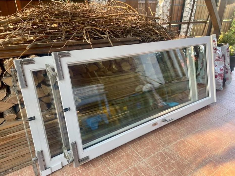 Ușă termopan dublă culisanta