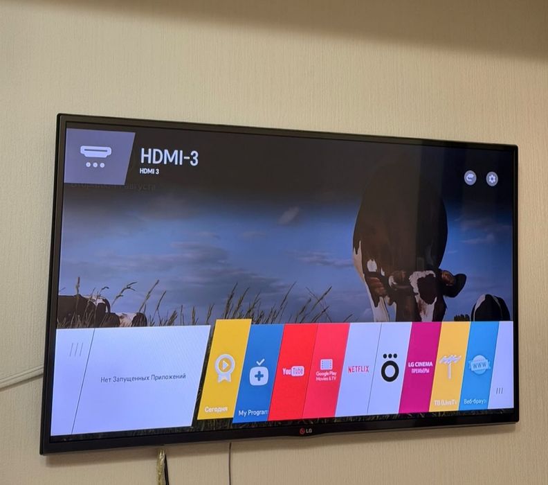 LG 43 дюйма (110 см) smart tv телевизор