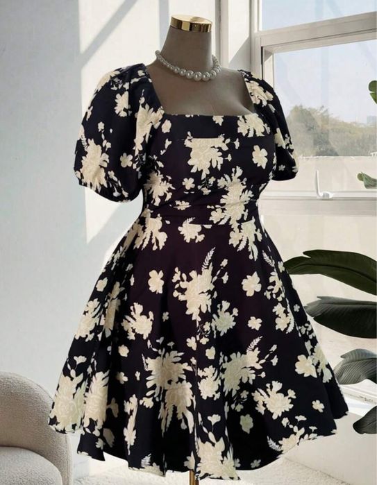 Рокля на цветя Хл