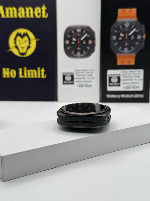 Galaxy Watch Ultra Titanium Gray Ca Nou Garatie 1AN, AMANET NO LIMIT.