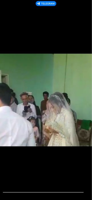 Узбекская свадебная платье