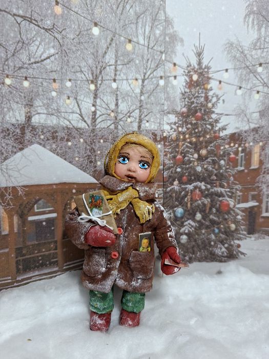 Ватные Ёлочные Игрушки (СССР, Винтаж). Авторская Работа.