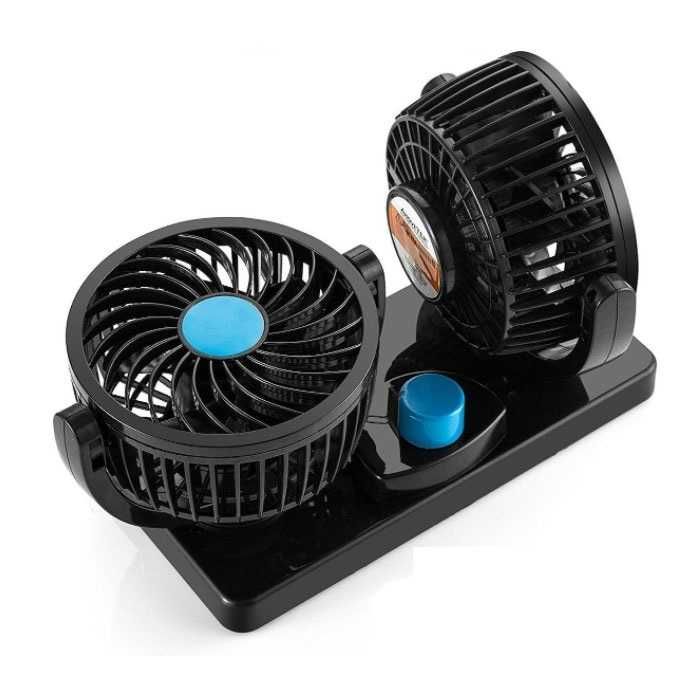 Вентилатор за автомобил 5.5 – 24V с двойнозалепващо закрепване монтаж