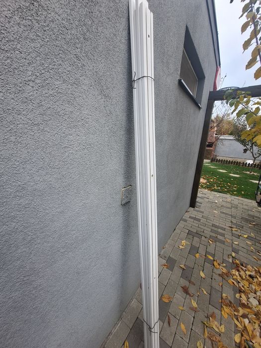 Șine duble PVC  Gardinia plus accesorii