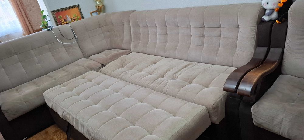 Мягкая мебель диван уголок б/у