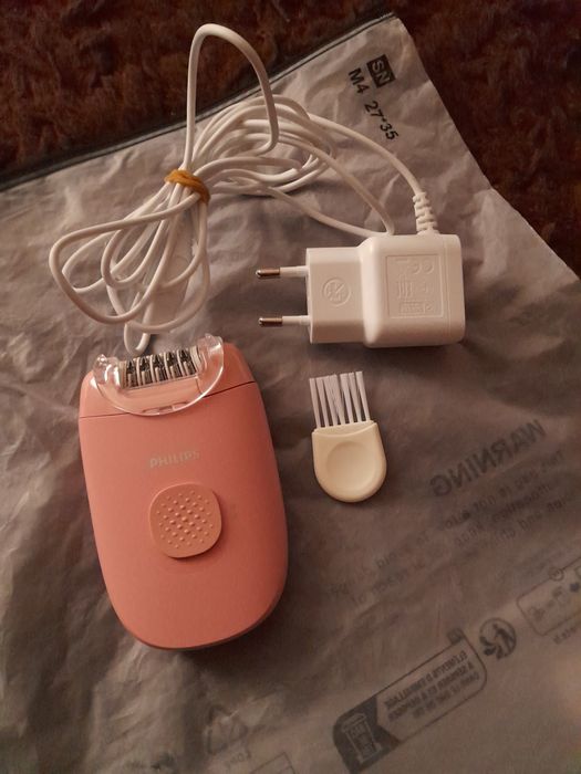 Нов  нагревател коламаска, с пьлнител, епилатор   PHILIPS