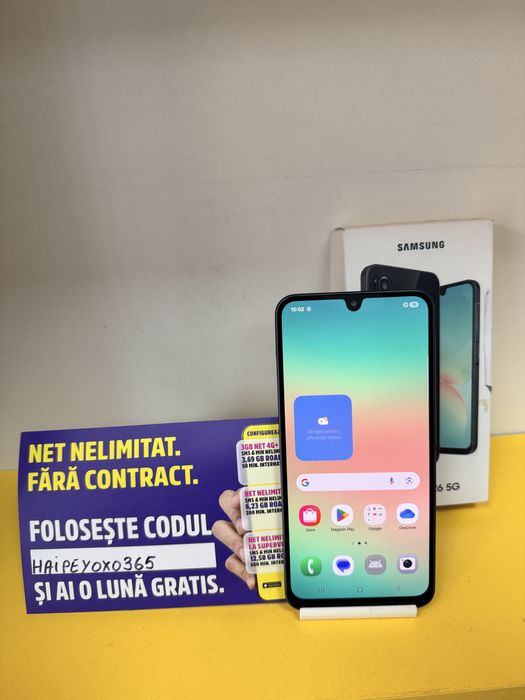 samsung A26 5G  6+ 128 gb ca nou
