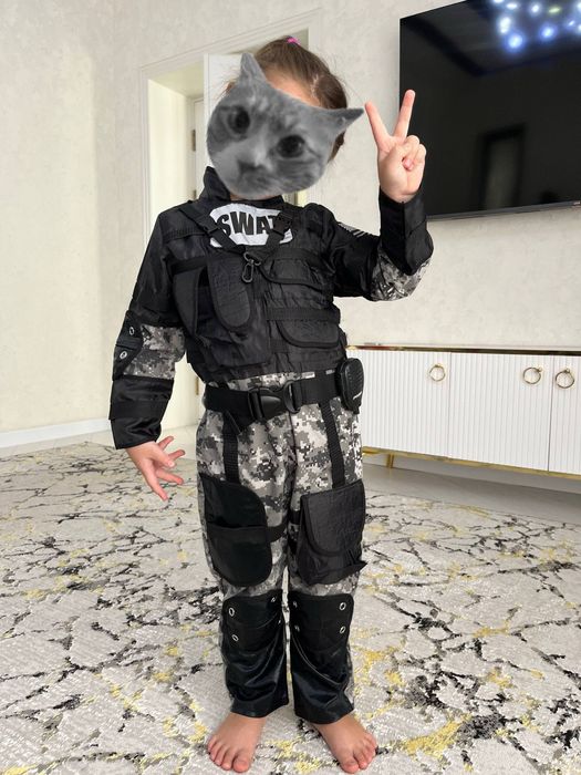 Костюм полицейского для детей.