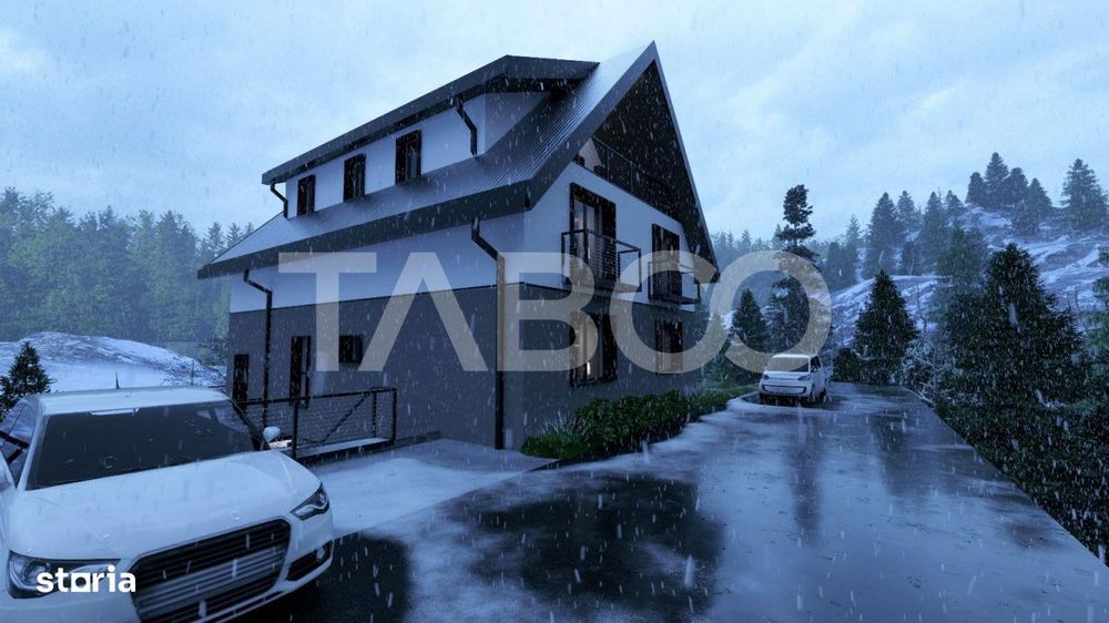 Pensiune de vanzare la cheie situata in Paltinis langa Arena Platos