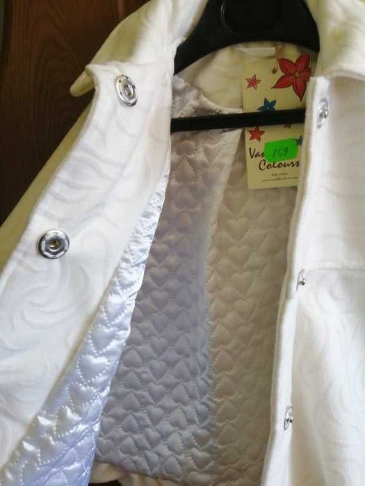 Palton elegant de toamna- iarna NOU ( marime 12Luni; 80cm)