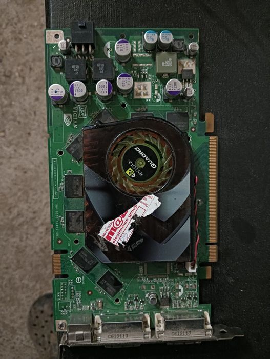 Placă video NVIDIA Quadro FX 3500 – PCI-E – NETESTATA