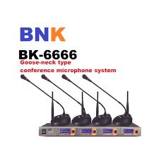 Профессиональные Беспроводные конференц микрофон 4шт комплект BNK 6666