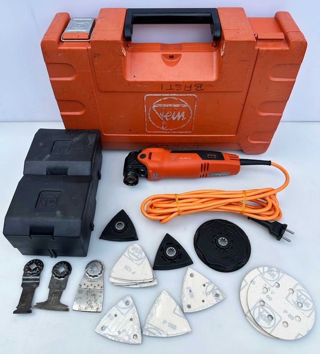 Fein FMM350QSL - Мултифункционален инструмент 350W комплект!