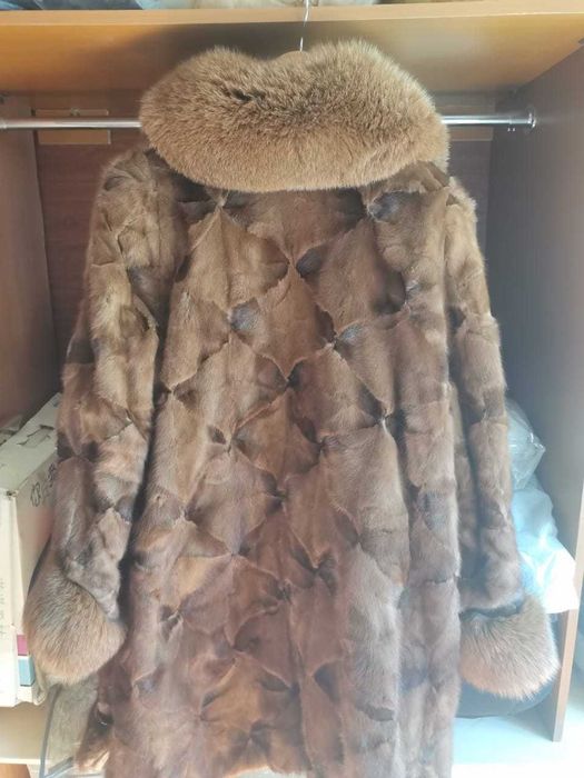 Шуба норковая б/у