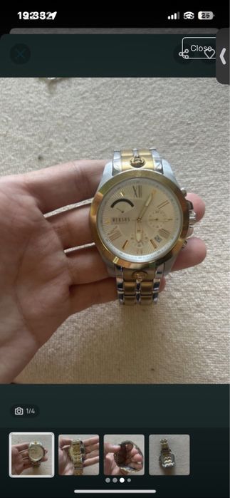 Ceas original versace versus nou nout perfect functionabil