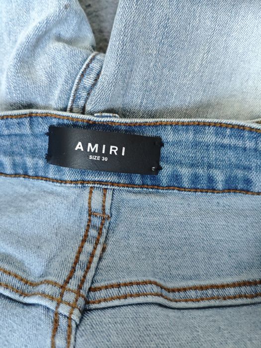 Дънки Amiri сини