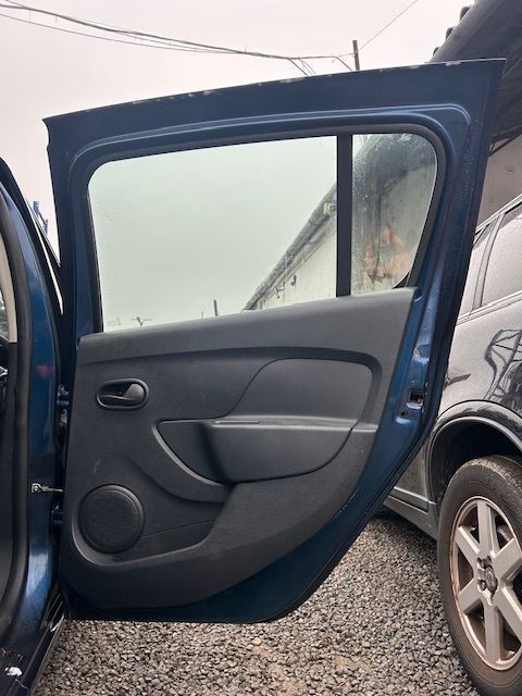 Usa Dreapta Spate Dacia Sandero 2 2012 - 2016 Hatchback 4 Usi Bleu cosmos TERPR (1424)