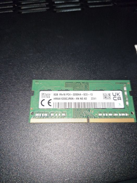 Ram Laptop  SODIMM 8 GB 3200