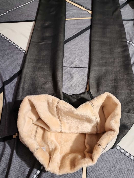 Colanți termici Negru XL