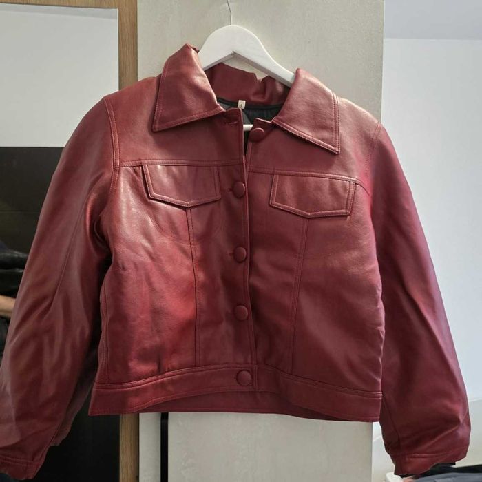 Дамско яке  - висококачествена изкуствена кожа