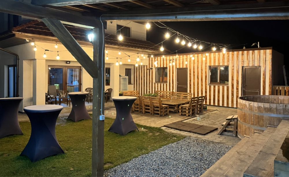 Cabana de inchiriat cu ciubar si piscina - Cabana Sun Valley