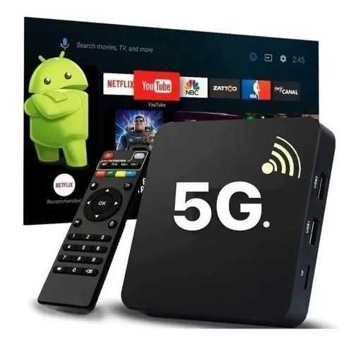 Нови 4K Android TV Box 2GB 16GB MXQ PRO Android TV 9 wifi play store