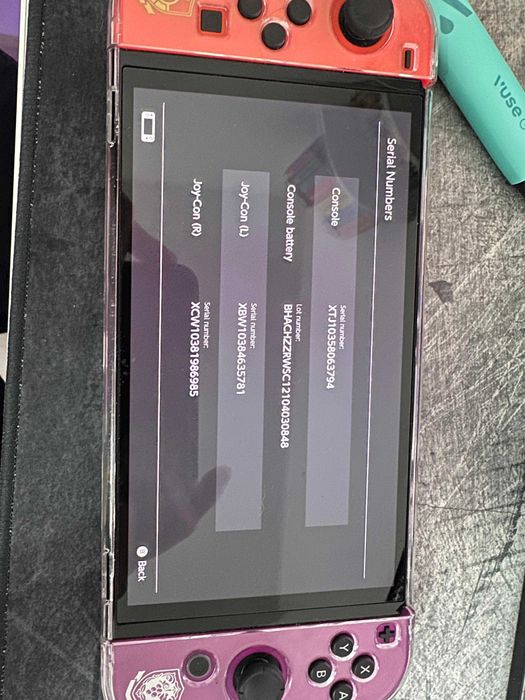 Consola Nintendo Switch OLED - Pokemon Scarlet & Violet Edition