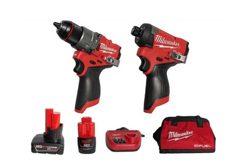 Шуруповерт Milwaukee M12 FUEL Combo Kit (3497-22)