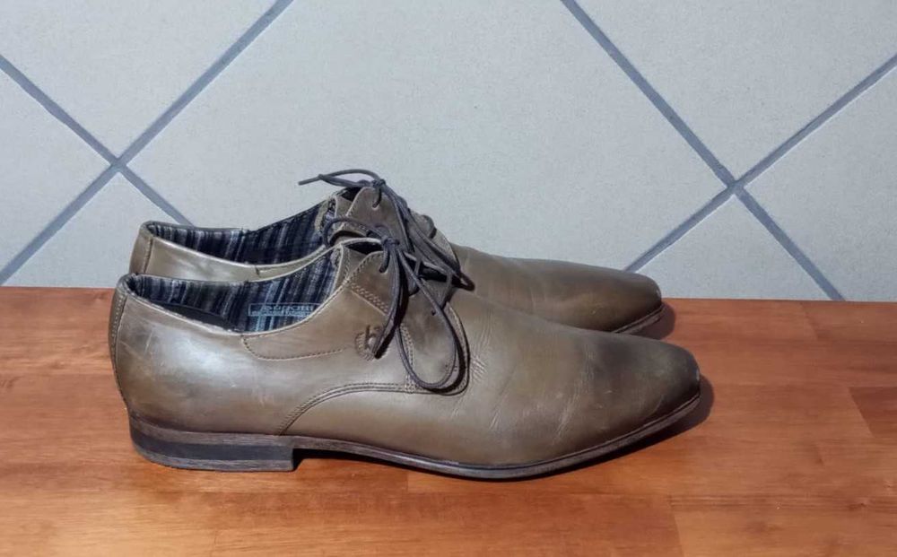 Vând pantofi bărbați din piele – Bugatti – mărimea 44