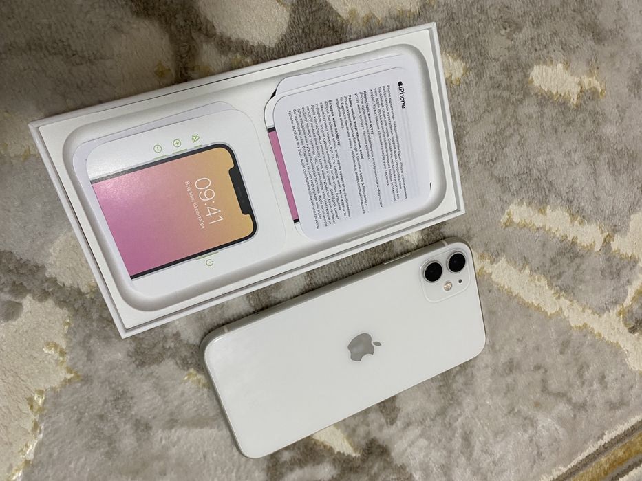 Айфон 11 128 Iphone 11 whate 128gb