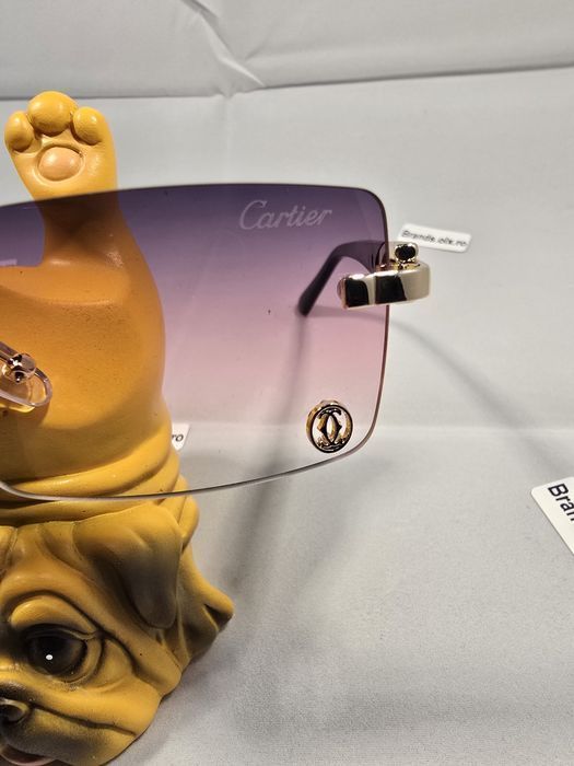Set Ochelari de soare Cartier Horn, lentila roz
