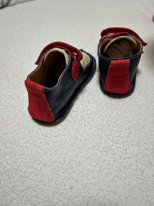 Pantofi ghete piele naturala bebelusi