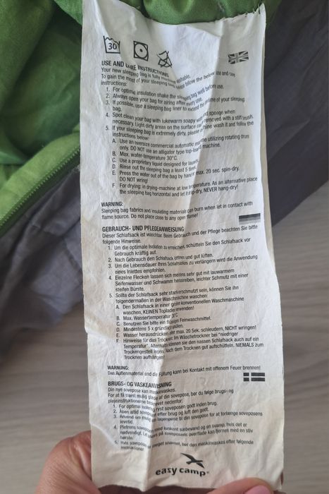 Sac de dormit Easy Camp orbit 400